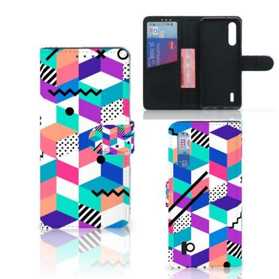 Xiaomi Mi 9 Lite | Book Case | Blokken Kleurrijk Xiaomi Mi 9 Lite | Book Case | Blokken Kleurrijk