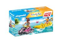 70906 Playmobil Starterpack Waterscooter Met Bananenboot - thumbnail