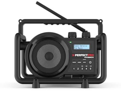 Perfectpro DBX3 DABBOX Bouwradio DAB+ FM Bluetooth Oplaadbaar - thumbnail