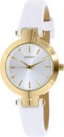Horlogeband DKNY NY2353 Leder Wit 8mm - thumbnail