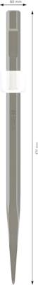 Bosch Professional Spadebeitel 19mm zeskant 450 x 60 mm - 1618631001 - thumbnail