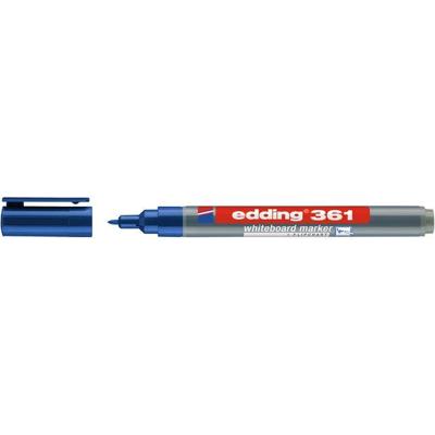 Whiteboardmarker edding 361 rond 1mm blauw | 10 stuks