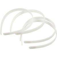 Creativ Company Haarbanden, b: 13 mm, wit, 5 stuk/ 1 doos - thumbnail
