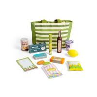 Bigjigs houten boodschappen speelset, 17dlg. - thumbnail