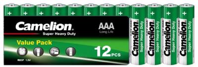 Camelion batteries aaa micro r3 (12 pieces)