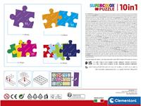 Clementoni legpuzzel super color 10in1 dc comics - thumbnail