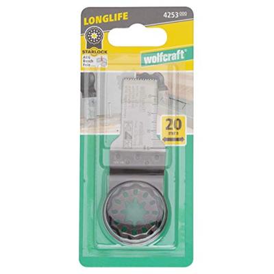 Wolfcraft 4253000 nan Invalzaagblad 1 stuks 20 mm 1 stuk(s)