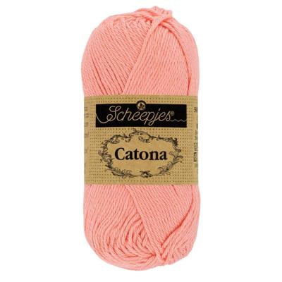 Scheepjes Catona 25g - 264 Light Coral - Haakgaren / Breigaren
