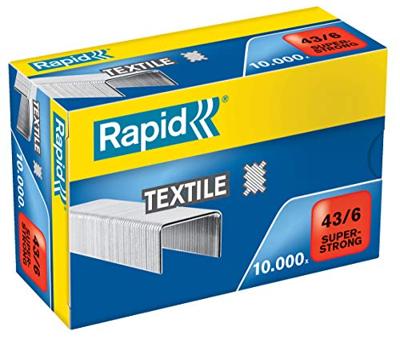 Nieten rapid 43/6 textiel super strong 10.000st