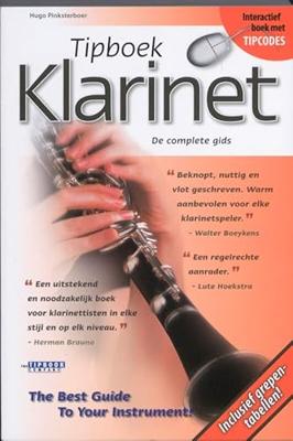 Tipboek klarinet met tipcodes