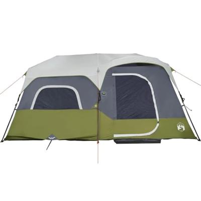 Tent met LED 441x288x217 cm lichtblauw