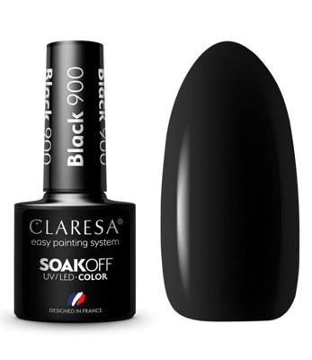 Claresa uv/led gellak 5ml black 900
