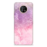 Smartphone hoesje Nokia G50 Pink Purple Paint - thumbnail