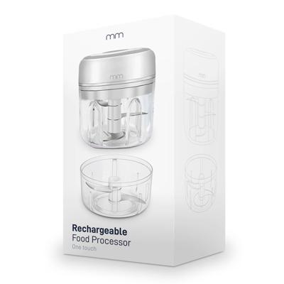 Mini Food Processor - Oplaadbaar - 2 Kopjes (200/300ml)