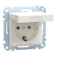 Merten MEG2311-0419 Wandcontactdoos System M Polar-wit 1 stuk(s) - thumbnail