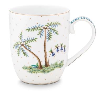 Pip Studio Mok Klein Jolie Stippen Goud Blauw Pip Studio Mok Klein Jolie Stippen Goud Blauw