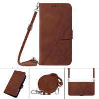 Voor Motorola Moto G71 5G Crossbody 3D-reliëfs flip lederen telefoonhoes - thumbnail