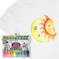 Tulip • textielstiften neon 10st. - thumbnail