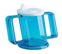 HandyCup met deksel blauw - thumbnail