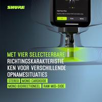 Shure MV88-USBC - stereomicrofoon met USB-C-aansluiting - thumbnail