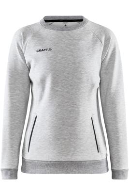 Craft 1910628 Core Soul Crew Sweatshirt W - Grey Melange - S Craft 1910628 Core Soul Crew Sweatshirt W - Grey Melange - S