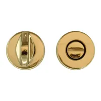 Hdd Pro WC Garnituur Rond Klikrozas 45 Mm Titanium - thumbnail