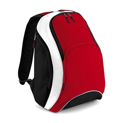 Atlantis BG571 Teamwear Backpack - Black/Classic-Red/White - 32 x 45 x 23 cm