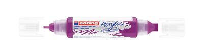Edding 5000 • acrylic 3d doubleliner bessenrood