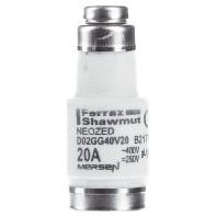 Mersen 01701.020000 Neozed zekering Afmeting zekering: D02 20 A 400 V - thumbnail