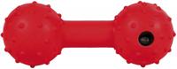 TRIXIE HALTER MET BEL, NATUURRUBBER ASSORTI 12 CM 3 ST - thumbnail