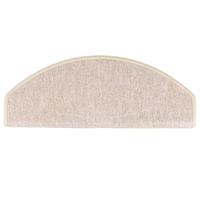 Trapmatten 10 st 65x24x4 cm Taupe Halfrond Groot - thumbnail