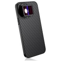 MOJOGEAR 17mm lens case voor iPhone 15 - Carbon - thumbnail