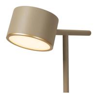 Lucide GIAN - Tafellamp - LED Dimb. - 1x9W 2700K - Taupe - thumbnail