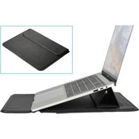 Renkforce Laptophoes Geschikt voor max. (laptop): 34,5 cm (13,6) Zwart Geïntegreerde laptopstandaard - thumbnail
