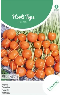Zaden Wortelen Parijse Markt 4 Hortitops - Hortitops