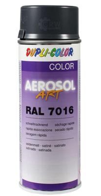Dupli-Color Aerosol Art Zijdeglans - RAL 7016