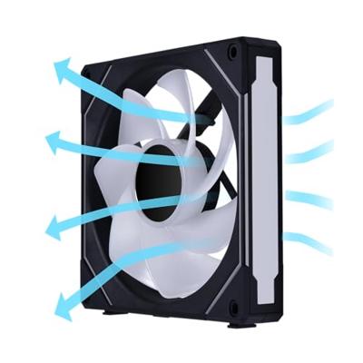Lian Li UNI FAN SL-INF 140, 1-pack, Black, ARGB PWM Reverse Blade