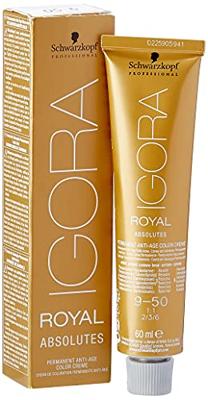 Schwarzkopf - Igora Absolutes Permanent Color Creme 9-50 Blond très clair naturel doré 60 ml - thumbnail