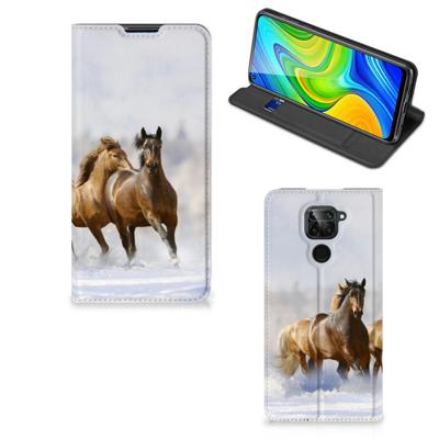 Xiaomi Redmi Note 9 | Hoesje maken | Paarden Xiaomi Redmi Note 9 | Hoesje maken | Paarden