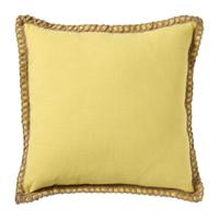Kussen jute - geel - 45x45 cm - thumbnail