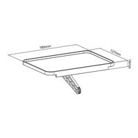 My Wall Aflegvak Zwart - thumbnail