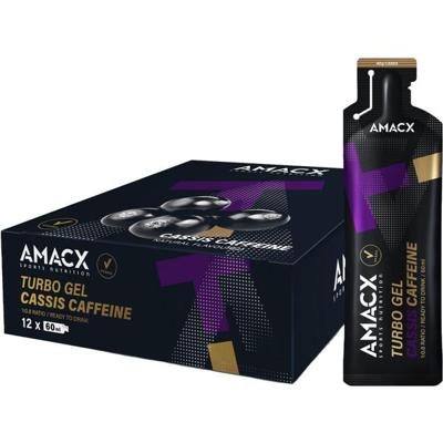 Amacx Turbo Gel Cassis 12x60ml 100mg Cafeïne