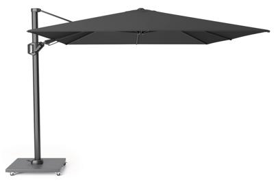 Challenger T2 premium 350x260 cm Faded black zweefparasol zonwering Platinum - Platinum Challenger T2 premium 350x260 cm Faded black zweefparasol zonwering Platinum - Platinum