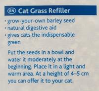 TRIXIE KATTENGRAS ZAAD NAVULZAKJE VOOR #4235 12X100 GR - thumbnail