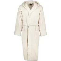 Cawö Cawo Heren Badjas met Capuchon 847 natur S - thumbnail