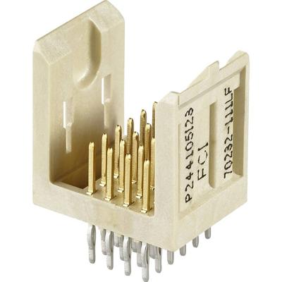 FCI 70232-111LF Male header (precisie) Totaal aantal polen: 24 Rastermaat: 2 mm Inhoud: 1 stuk(s)