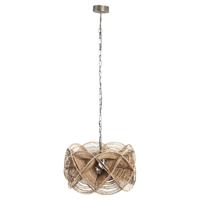 PTMD hanglamp yena rattan naturel 57 cm | 2 stuks - thumbnail