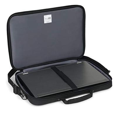 Base XX by Dicota Clamshell laptoptas, voor laptops tot 15,6 inch, zwart - thumbnail