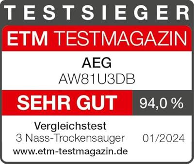 AEG AW81U3DB Verticale stofzuiger Batterij/Accu