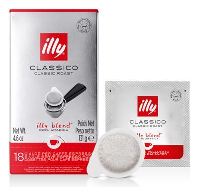 illy Monodose Classico (Normale Branding) - 18 E.S.E. Servings illy Monodose Classico (Normale Branding) - 18 E.S.E. Servings